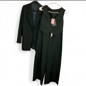 PrettyLittleThing Green 3pcs suit